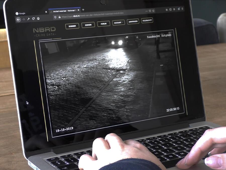 Onderzoek in de online crime database